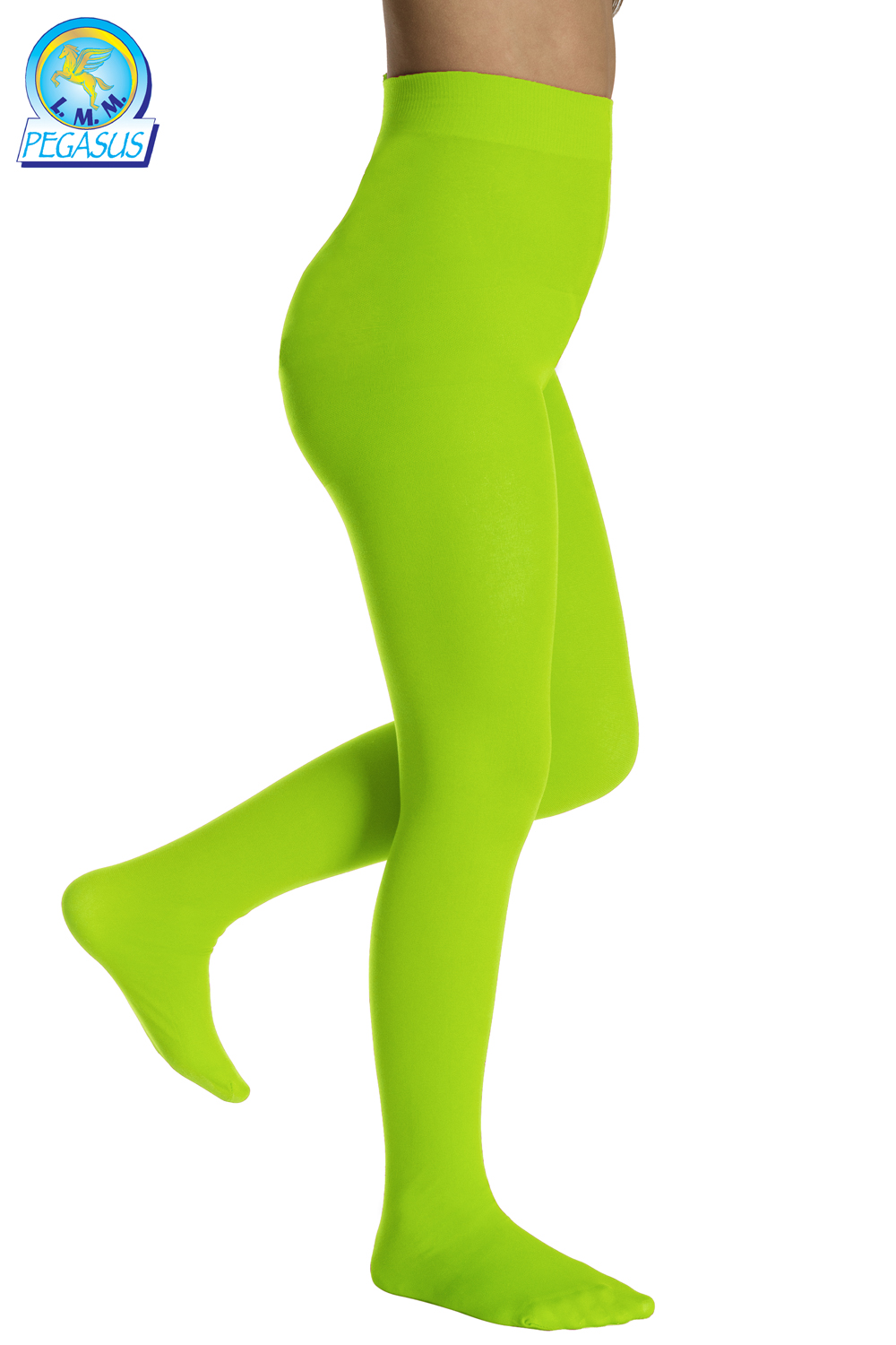 CALZA COLLANT TINTA UNITA VERDE MELA BAMBINA